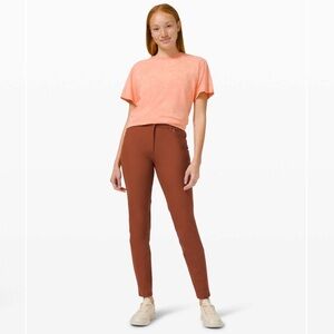 Lululemon ($128US) City Sleek 5 Pocket Pant 30" Dark Terracotta